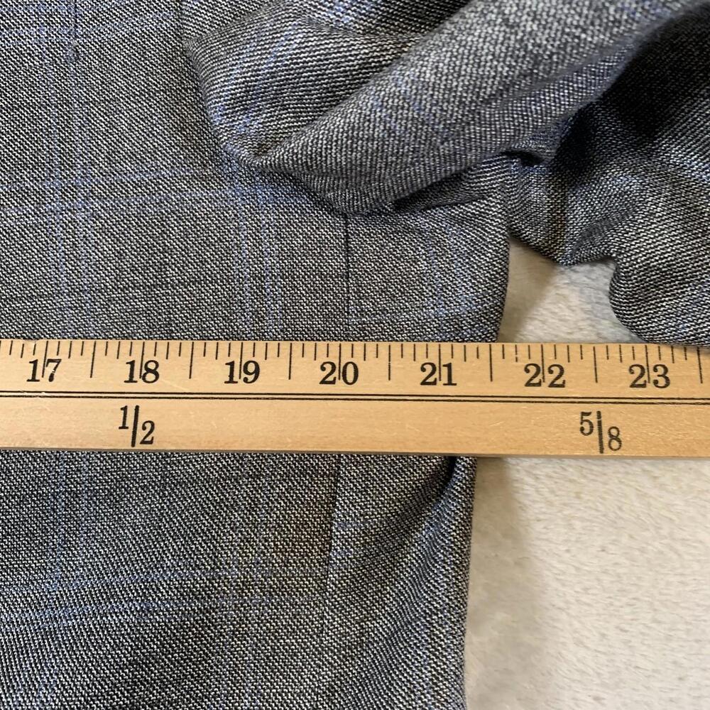 Ralph Lauren Blazer Mens 42R Plaid Wool Silk Sport Coat Dillard’s Made Canada - Picture 6 of 15